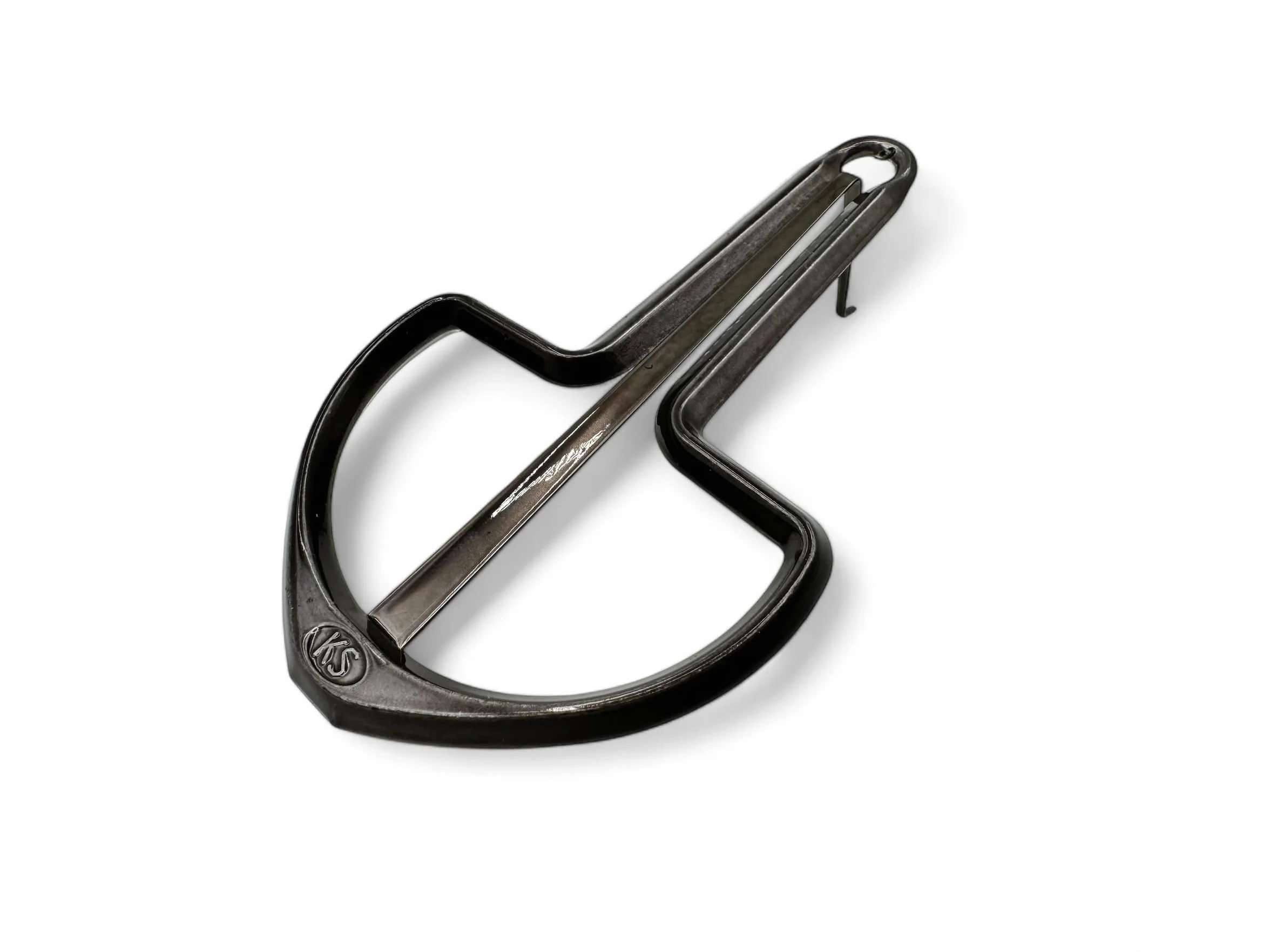 Tamburello originale nero antico edizione con istruzioni Austria Jaw Harp tamburo bocca arpa