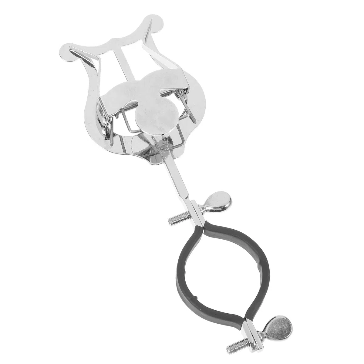 Clip Spartiti per Clarinetto e Sax Soprano in Metallo Argento Lira Pieghevole per Banda e Concerti