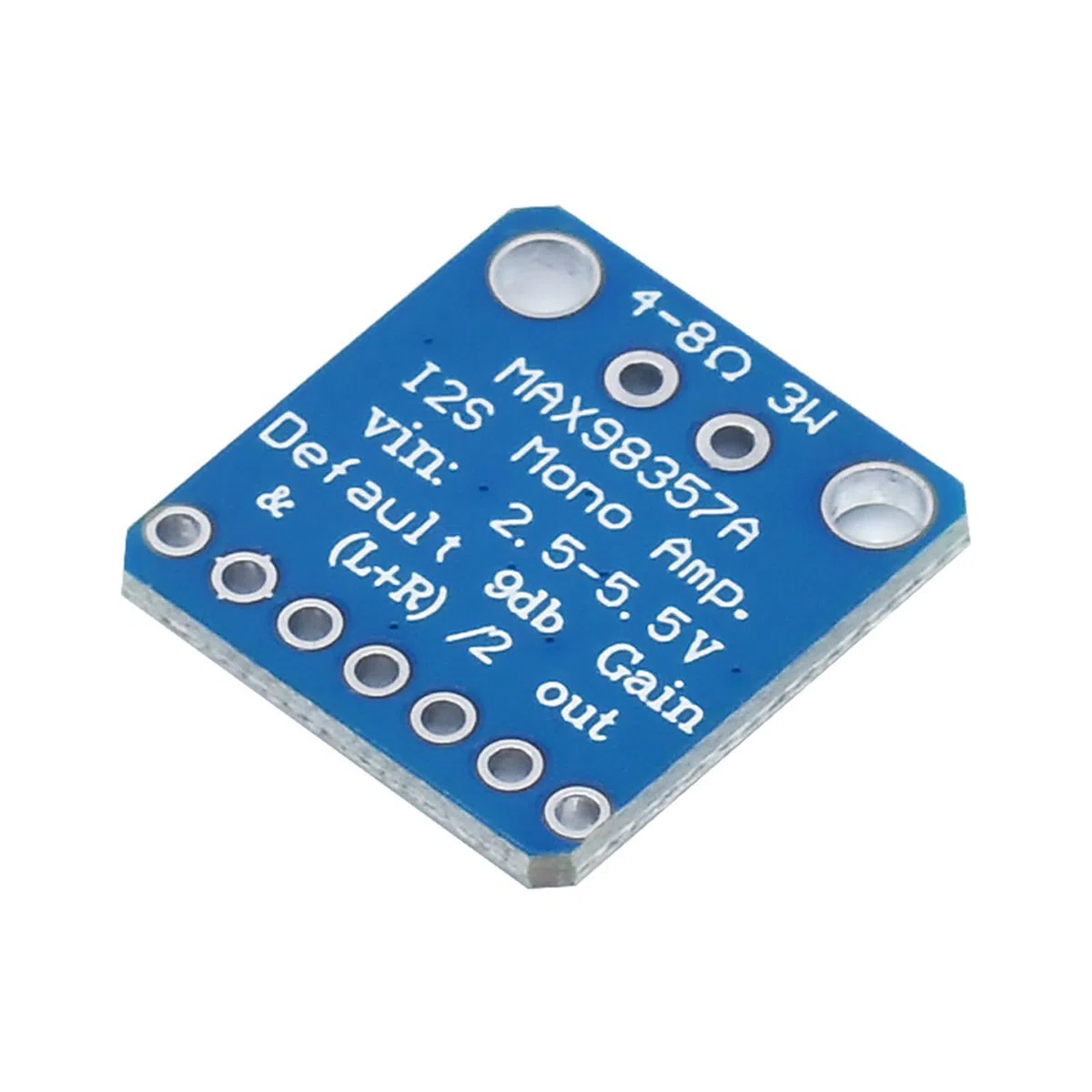 MAX98357A I2S Ingresso Amplificatore Uditivo Scheda 3W Classe D Amplificatore Board Per Gli Appassionati Elettronici E Ingegneri