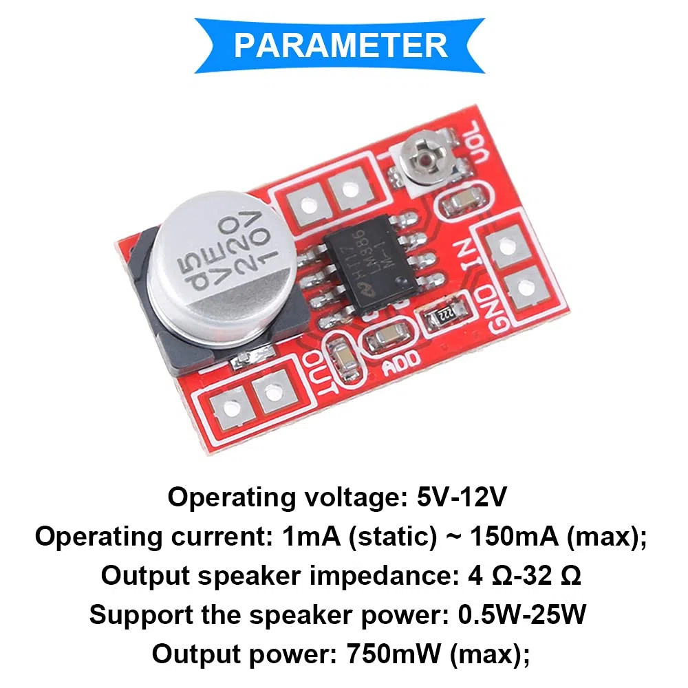 2PCS DC 5V-12V Mini Scheda Amplificatore Microfono Micro Electret Amplificatore MIC Modulo Amplificatore A Condensatore con 2PCS Microfono Electret, 2PCS Cavo di Alimentazione