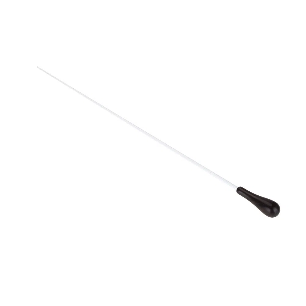 Bacchetta da direttore d’orchestra, con manico in ebano, 38 cm, per concerti, sinfonie, cori, bande musicali.