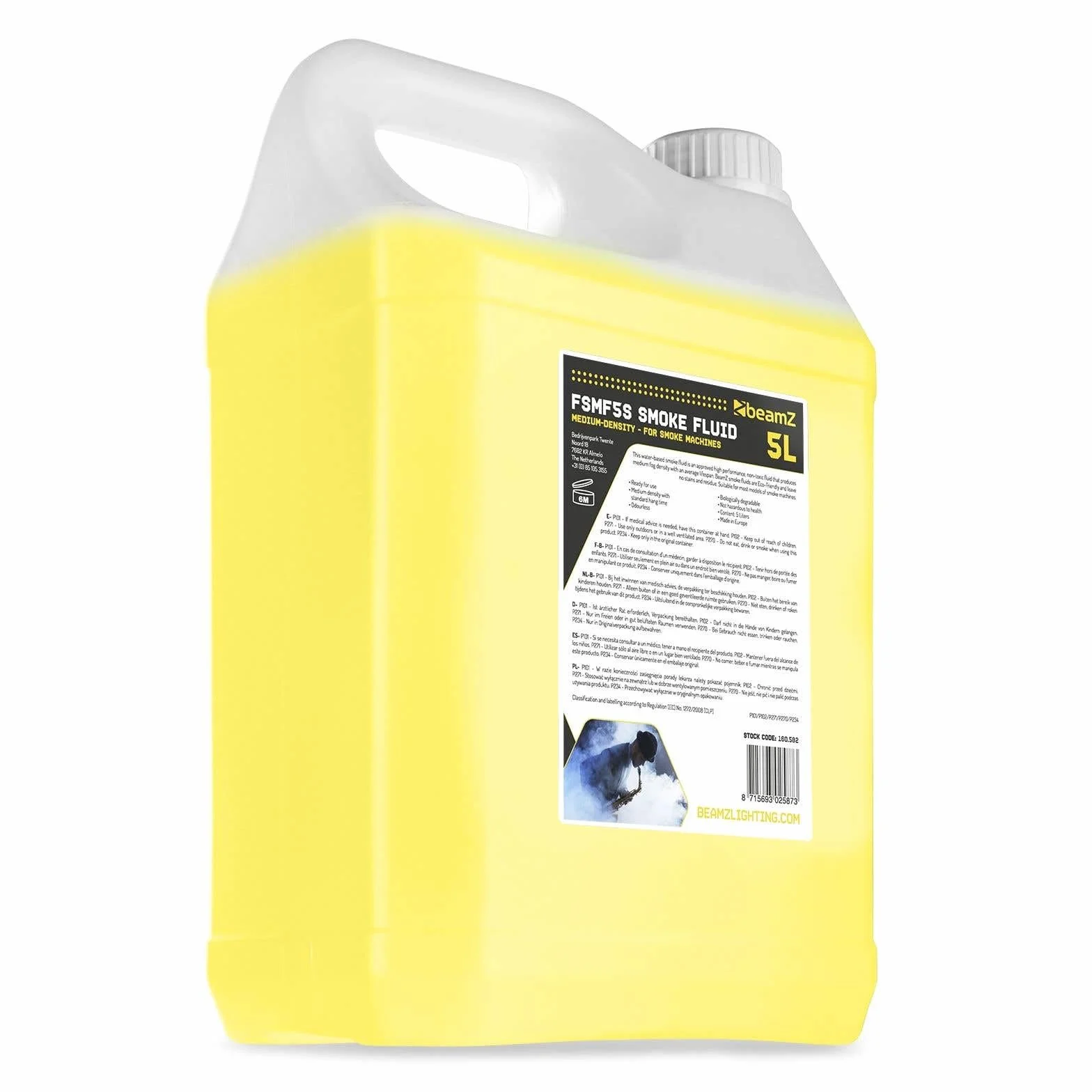 Beamz 160582 liquido per fumo standard 5 litri