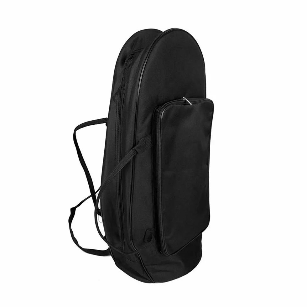 Eufonio Premium Abrasion Cloth Euphonium Gig Bag Baritono Custodia con Tracolle Grande capacità Ottone Accessori for Strumenti a Fiato