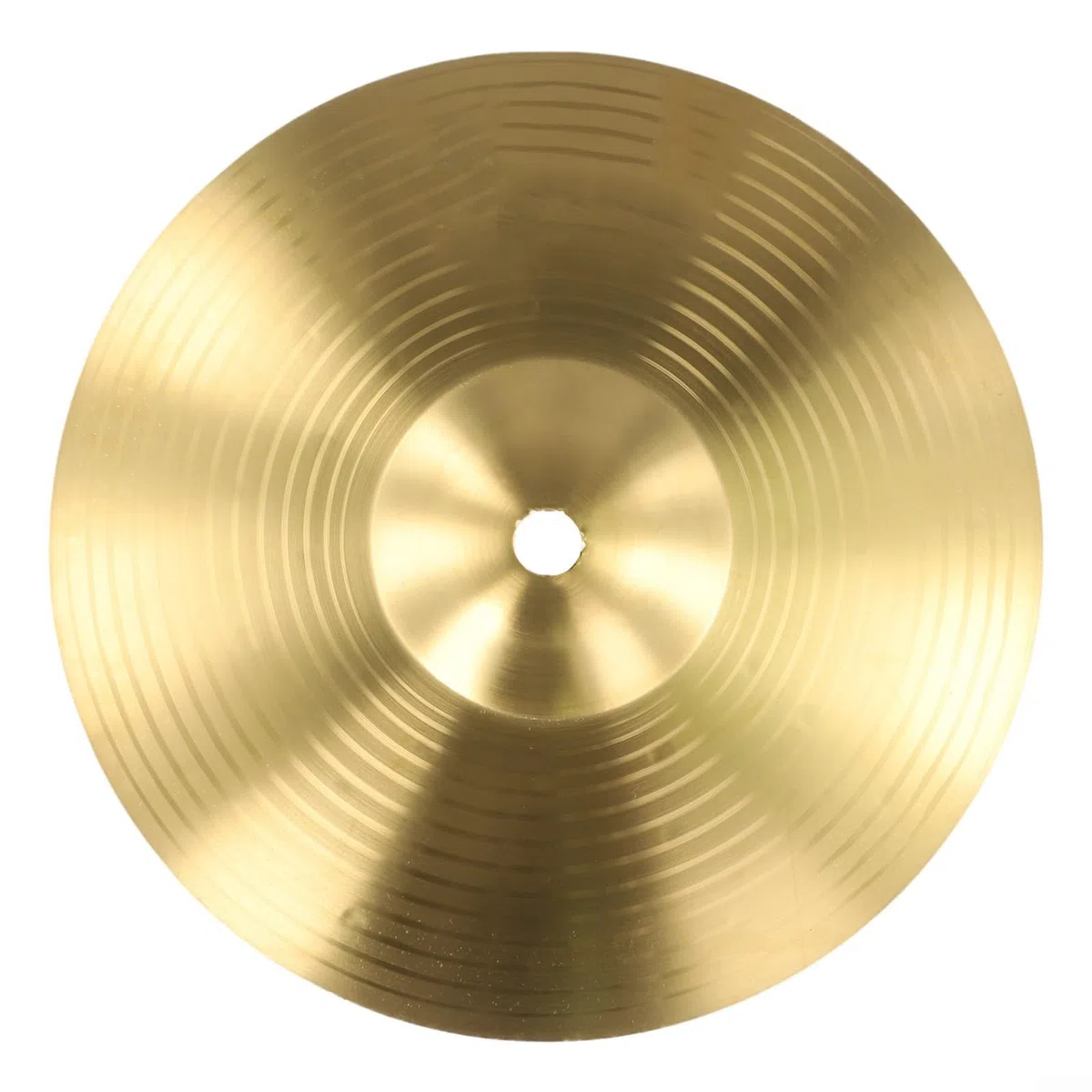 Crash 8" - Piatto Crash, Piatti Splash Cymbal 8 pollici per batteria, finitura tradizionale in ottone, jazz Drum Salviette in ottone tradizionale, per principianti musicisti professionisti (20,3 cm)