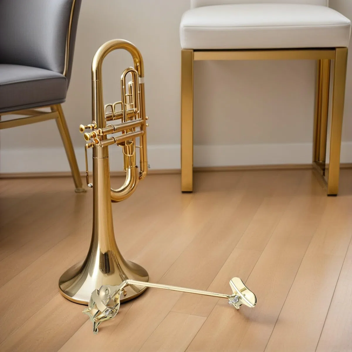 Clip in Metallo Oro per Spartiti per Sassofono Soprano e Alto Design Leggero e Morsetto Sicuro per Sessioni di Pratica e Utilizzo All'aperto