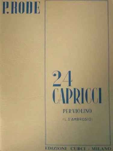RODE - 24 capricci per violino
