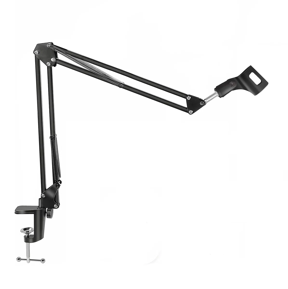 Supporto regolabile per microfono, supporto microfono professionale con ragno e adattatore per registrazioni di programmi in studio, stazioni radio/TV compatibile con microfono Blue Yeti