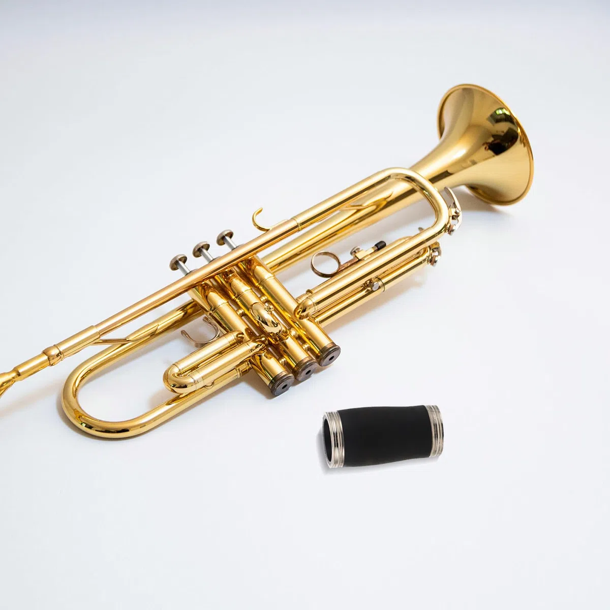 Toyvian Barilotto per Clarinetto in Plastico Nero a Due Sezioni da 62mm Accordatura Precisa e Lavorazione Accurata per Pratiche e Manutenzione Quotidiana
