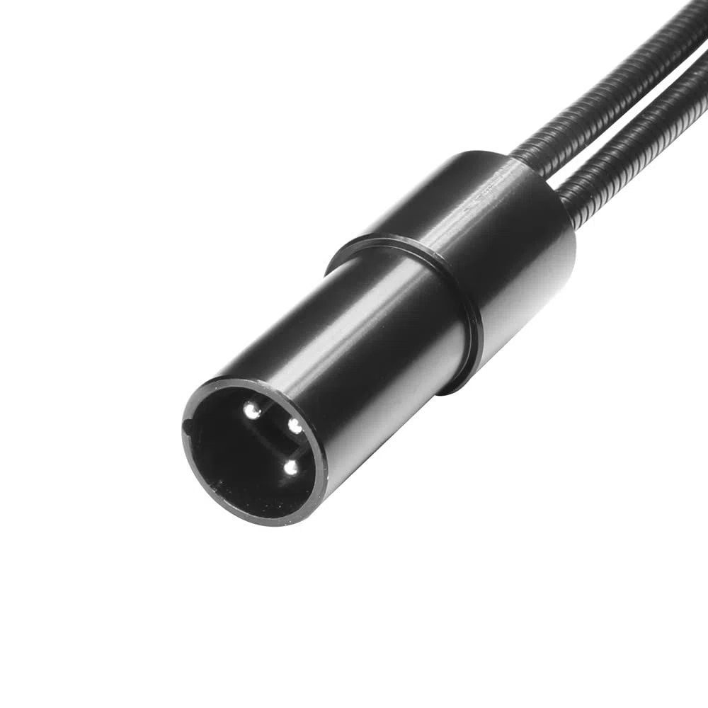 Adam Hall Stands LED 2 ULTRA XLR 3 - Lampada a collo di cigno XLR a 3 poli con 8 COB LED