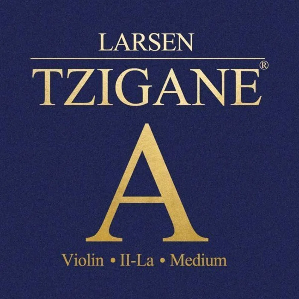 LARSEN STRINGS corde per violino Tzigane multifilamento anima in fibra A alluminio medie