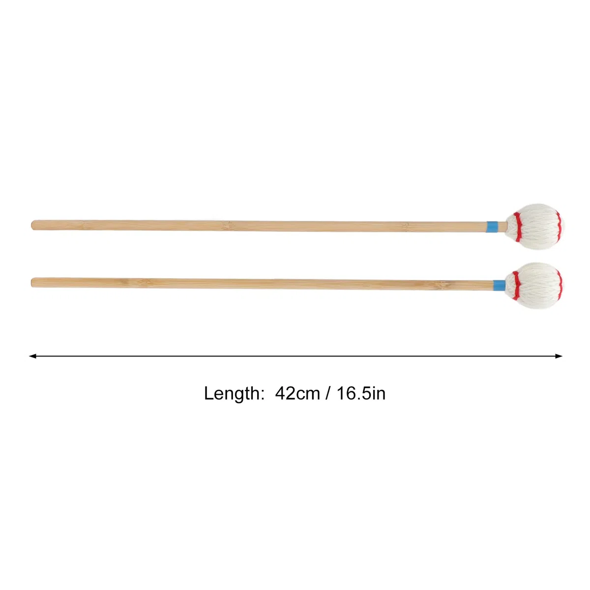 Bacchette Marimba per Tastiera, Bacchette in Filato Marimba Pratiche, Resistenti, Morbide, Sicure per Suonare lo Strumento per la Casa