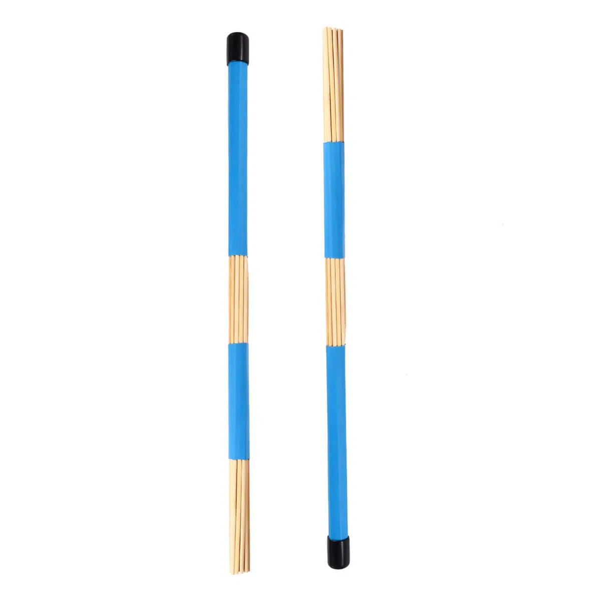 SUPVOX 1 Paio Spazzole Batteria in Legno Spazzole Tamburi Adatto per la Musica Metal Rock Jazz Funk Cajon Tecniche di Percussione