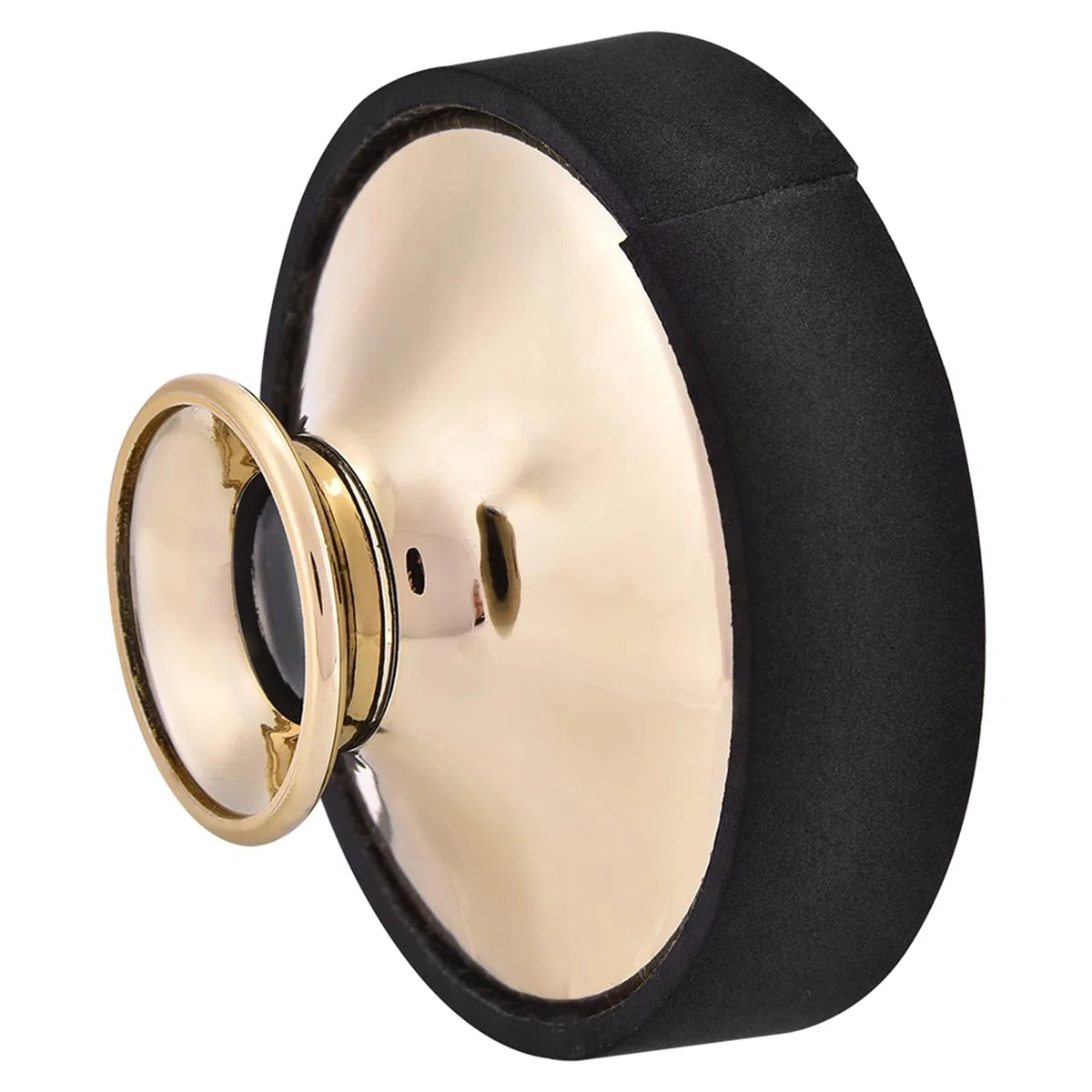 1PC Sassofono Contralto Muto Sassofono Contralto Muto Silenziatore Smorzatore di Plastica Leggera Pratica Abs Sassofono Senza Disturbare gli Altri(Oro)