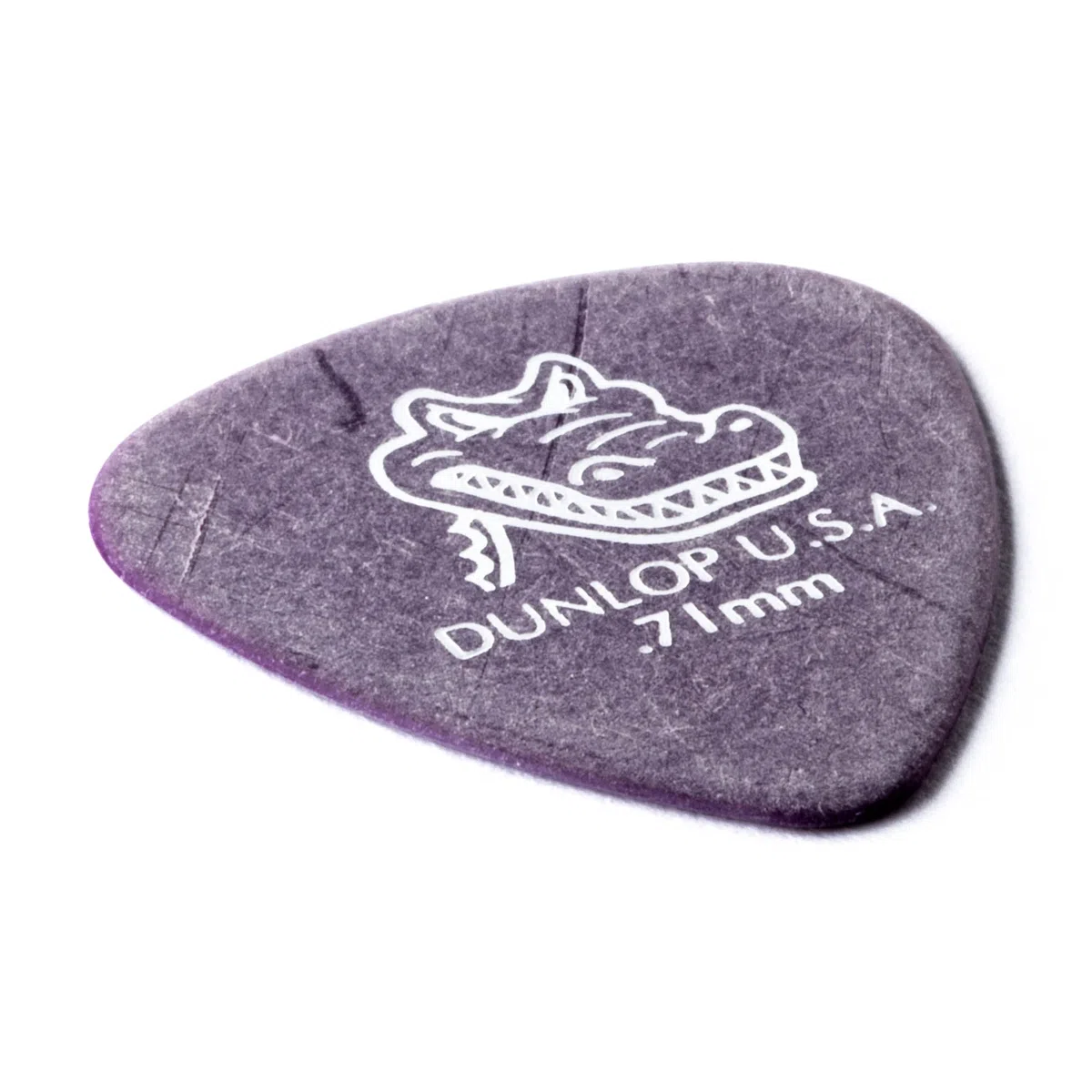 JIM DUNLOP - 417F071 Set 24 Plettri Gator Grip 0.71 mm | Controllo, Suono Corpo e Attacco Fluido, Superficie Opaca per Maggiore Grip