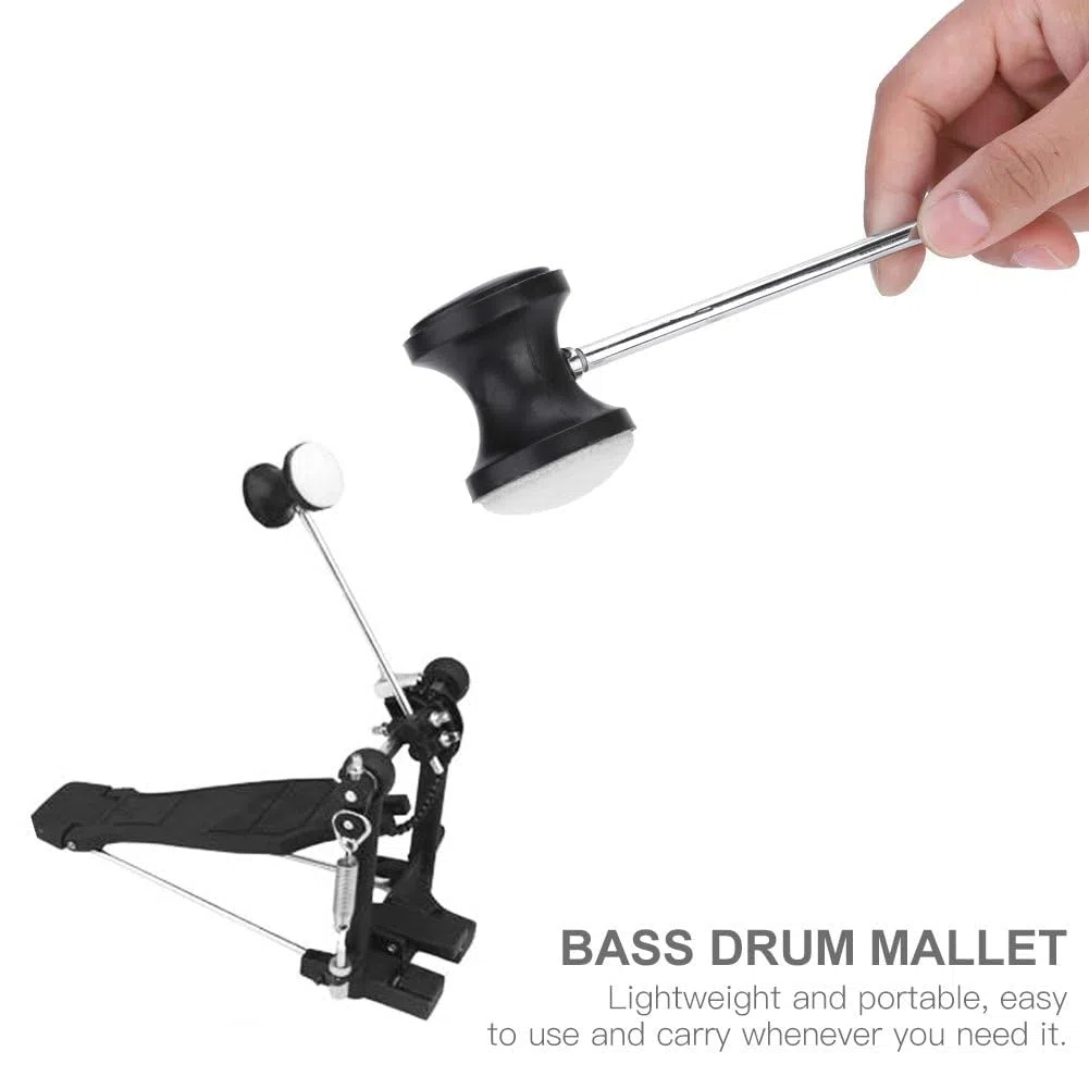 Battente per Batteria per Pedale, 2 Pezzi Martello per Pedale della Grancassa Accessori per Strumenti a Percussione del Martello del Battitore del Pedale del Tamburo