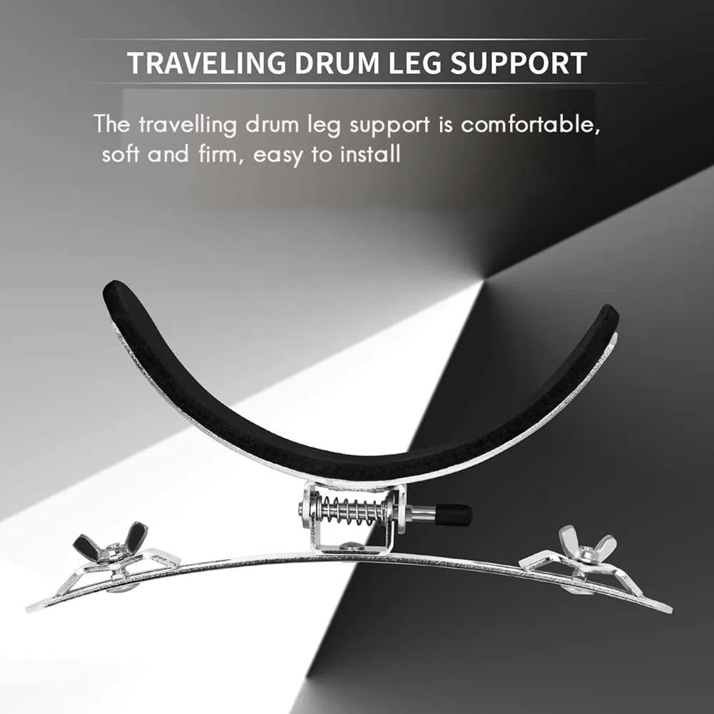 Sichuny Supporto per gambe a , in metallo, supporto per gambe a , spugna ispessita, supporto per di decompressione per Marchings Snare Drum