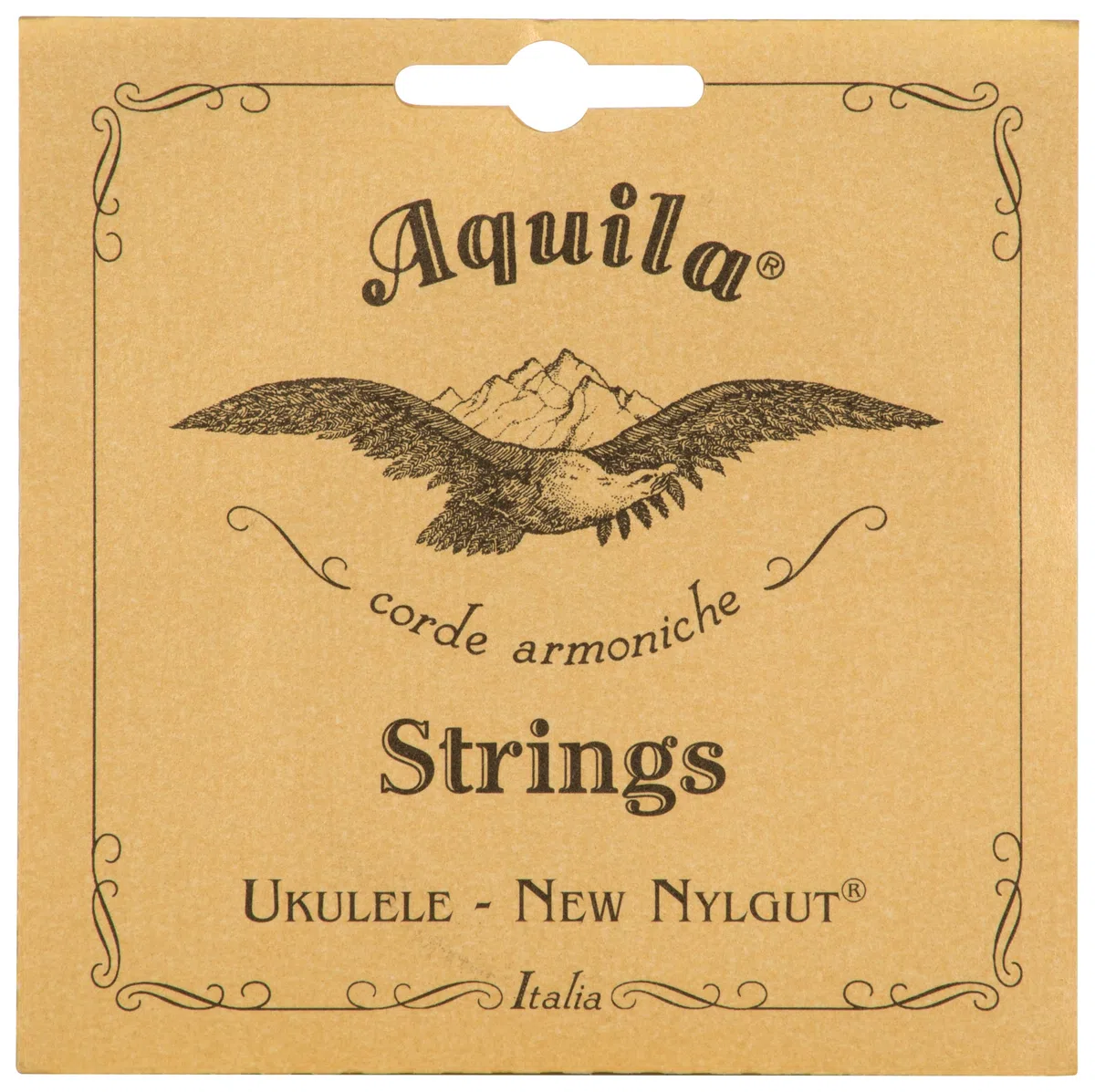 Aquila New Nylgut aq-21 corde per ukulele baritono – Low D – Set di 4 corde