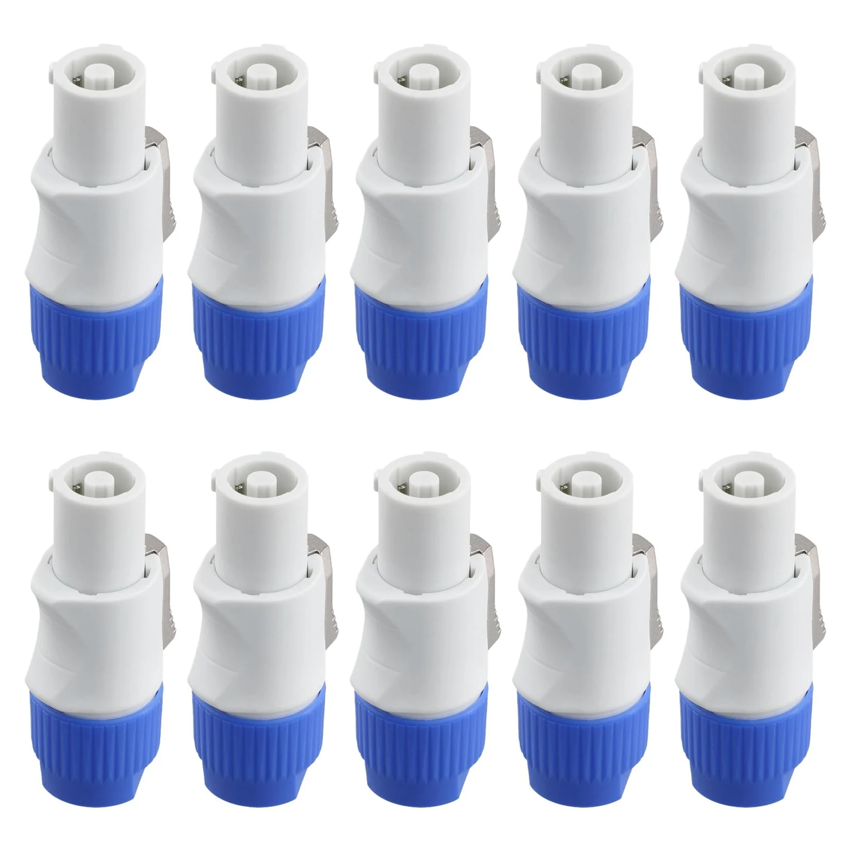 Jack di Ingresso Segnale Connettore Powercon A 3 PIN da 10 Pezzi per Uscita Potenza Luce da Palco