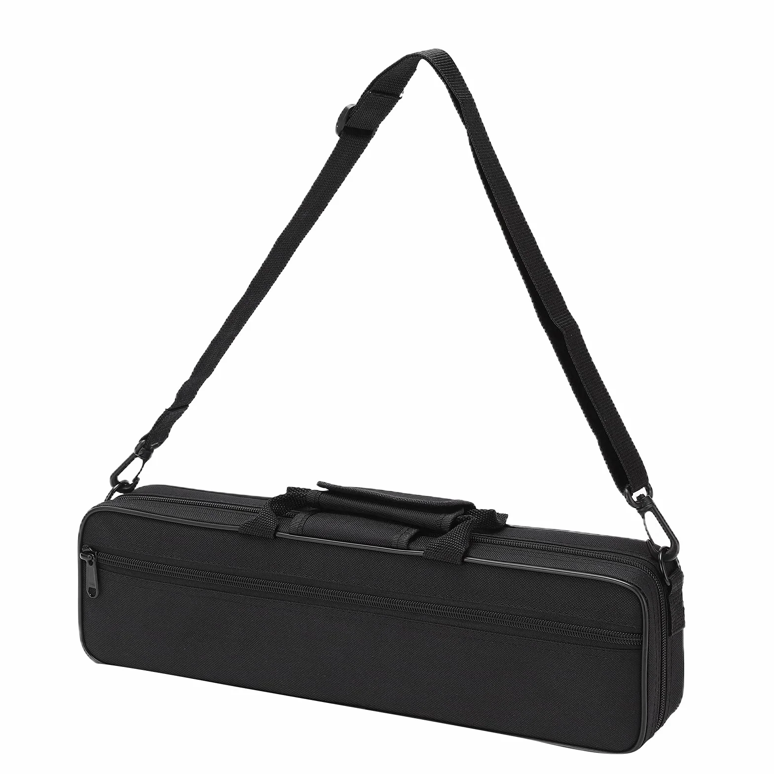 Tiiyee Custodia Rigida per Flauto Traverso, Borsa il Trasporto Della Custodia per Flauto Custodia Leggera per Flauto con Tracolla Regolabile Tasca Esterna Borsa per il trasporto Portatile per 16 Hol
