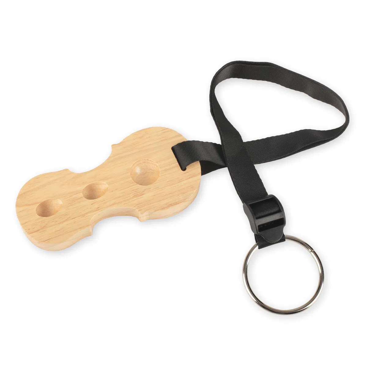 Punk solido legno cello Endpin rest antiscivolo stopper Anchor schermo a forma di violoncello 3 fori Holder, Natural wood
