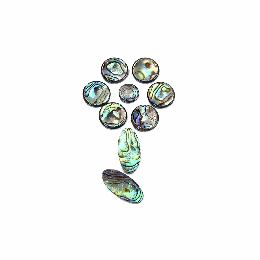 Alnicov High Quanlity - Set da 9 pezzi, per sassofono soprano, con perle per chiavi e intarsi
