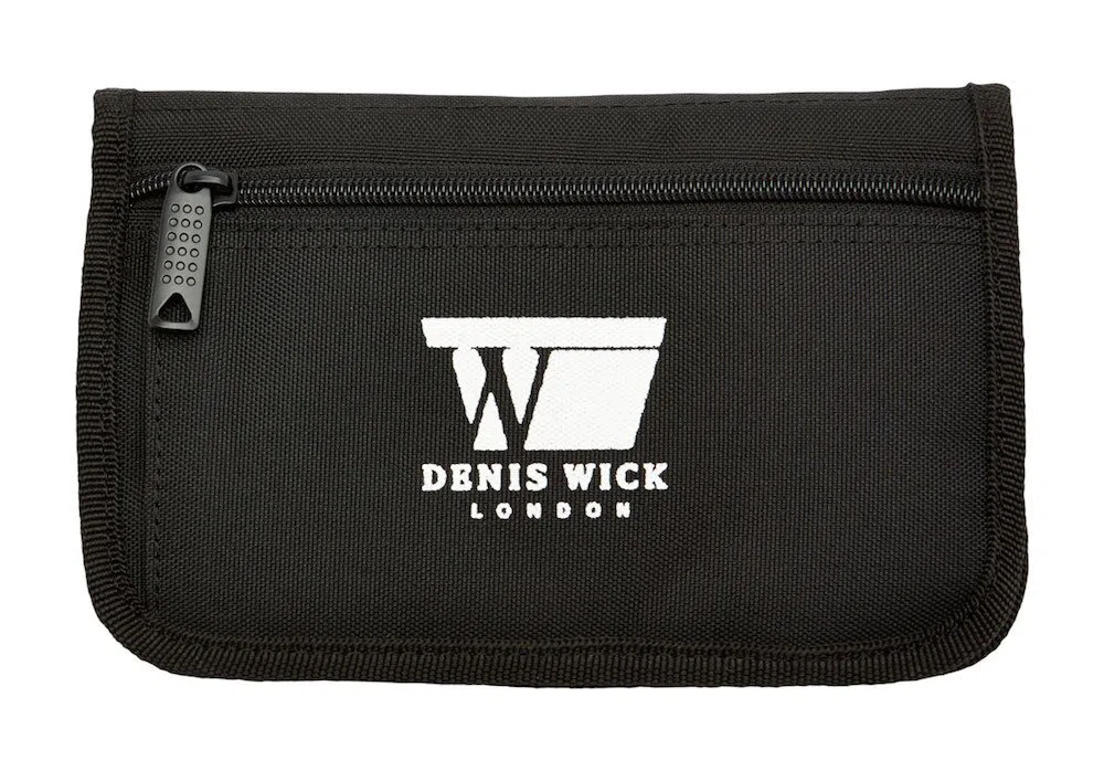 Denis Wick, Astuccio in Nylon A241 per 4 Bocchini | Compatibile con Tromba, Cornetta, Flicorno Soprano e Corno Francese | Protezione e Trasporto Sicuro