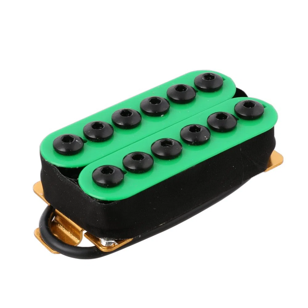 ceramica magnete chitarra elettrica pickup humbucker collo & Bridge Invader Style, Green