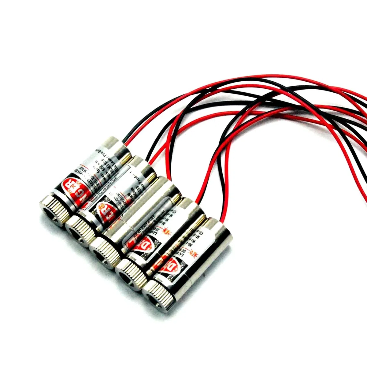 Focusable Red Laser Diodo Module 650nm -5 Red Laser Linea Forma con Driver (5pcs)