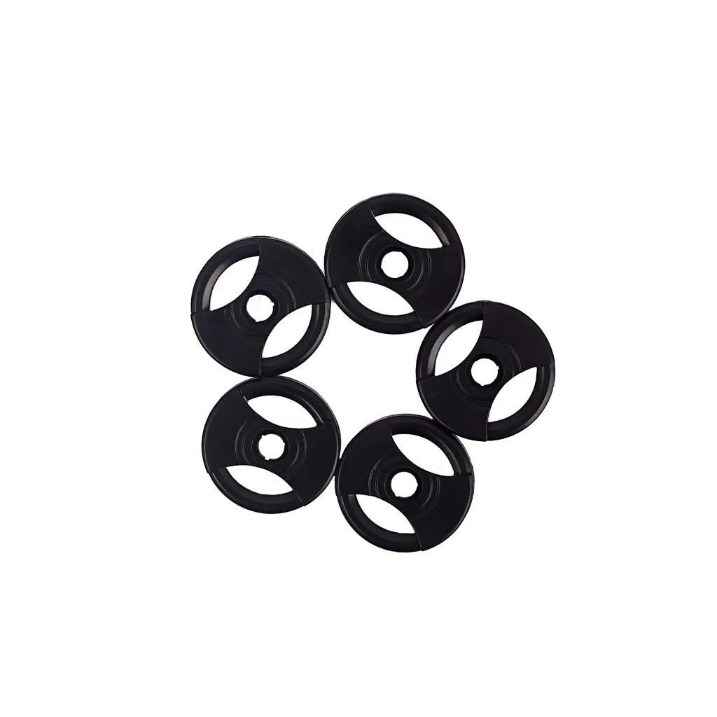 Alnicov Adattatore 45 giri per giradischi universale in vinile da 7 "confezione da 5 (nero)