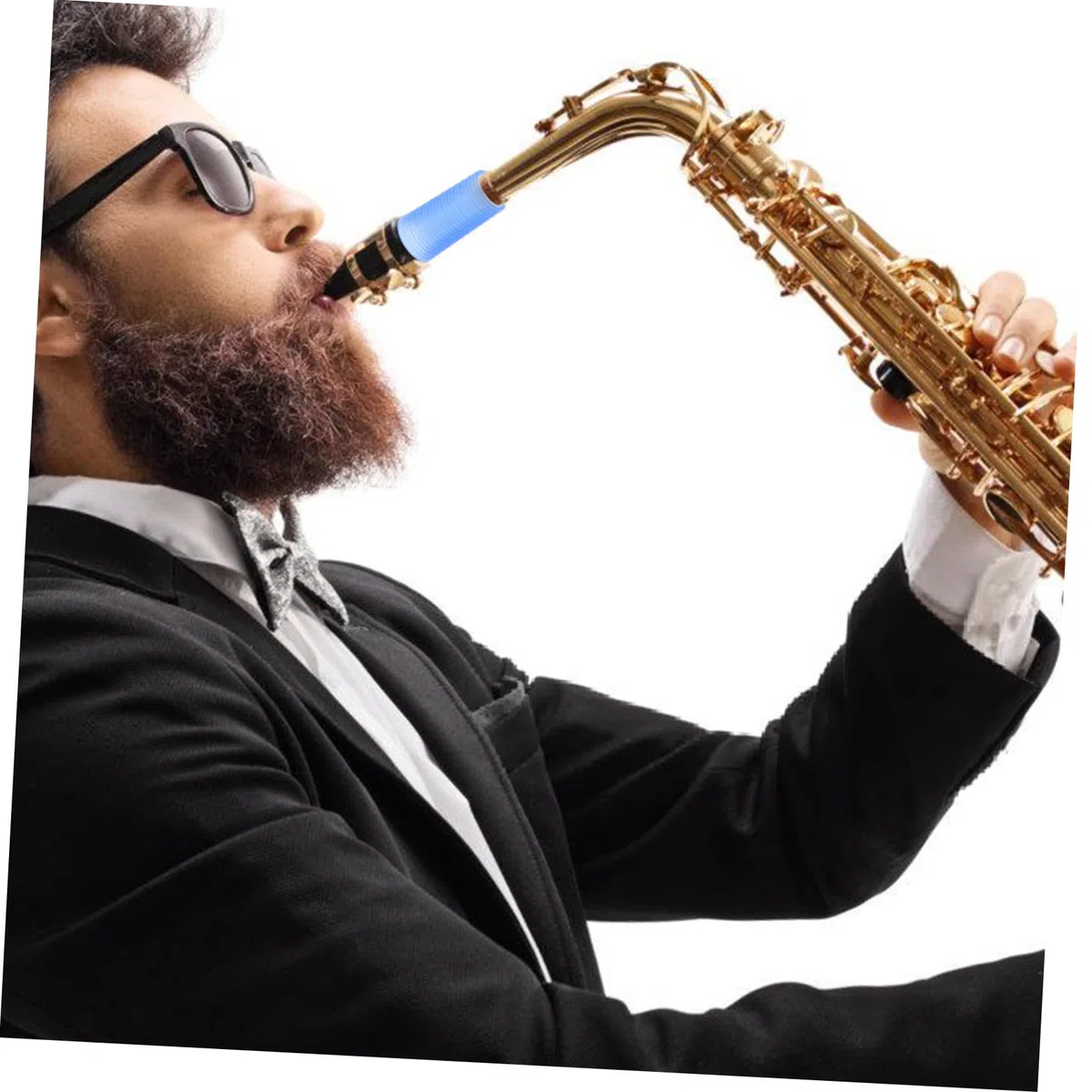 UPKOCH 3 Pezzi Anelli in Silicone per Sassofono Alto e Tenore, Accessori per Strumenti a Fiato, Comodi da Usare e Facili da Rimuovere, Ricambio per Colli Sax