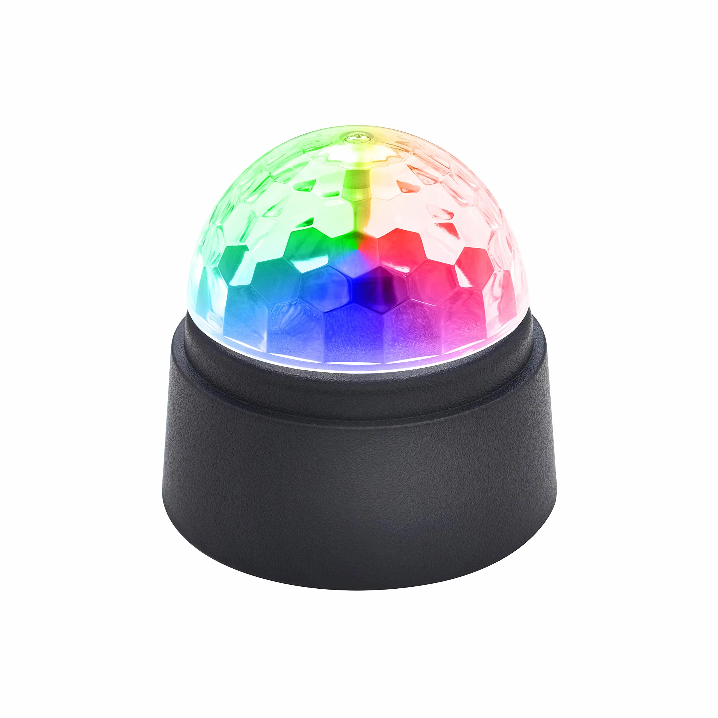 Global Gizmos - Sfera luminosa da discoteca, in vetro, a batterie