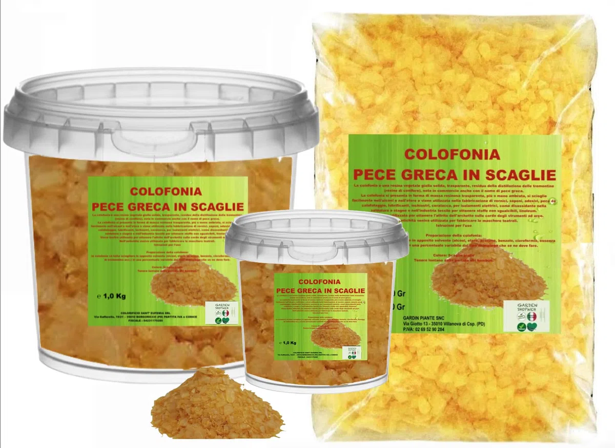 Pece Greca Colofonia Resina Antiscivolo Danza Classica Etoile Riscaldamento Allenamento Sport Mezze Punte Scarpette (1000 Gr BARATTOLO)