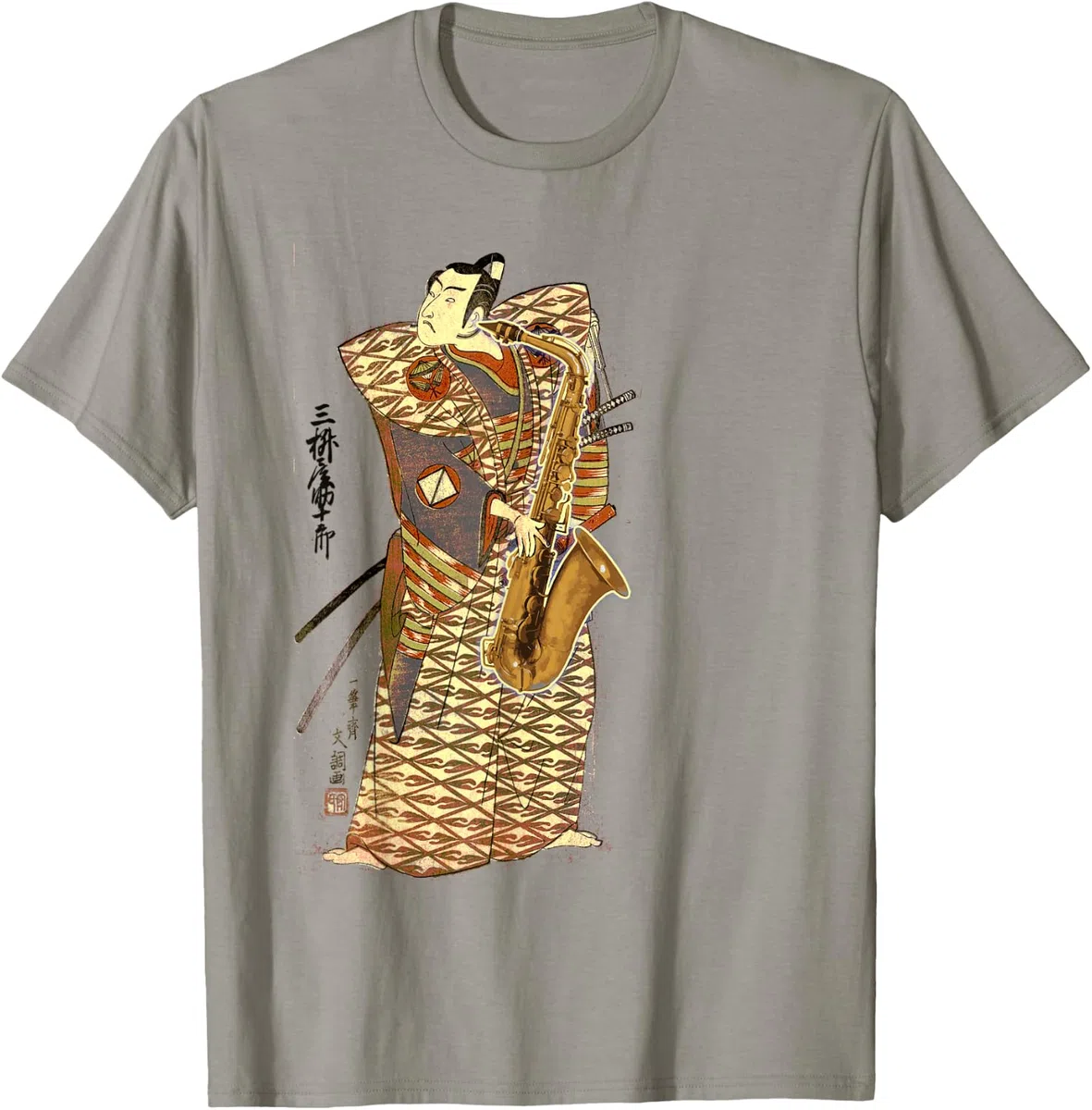 Lettore sassofono Samurai Sax Maglietta