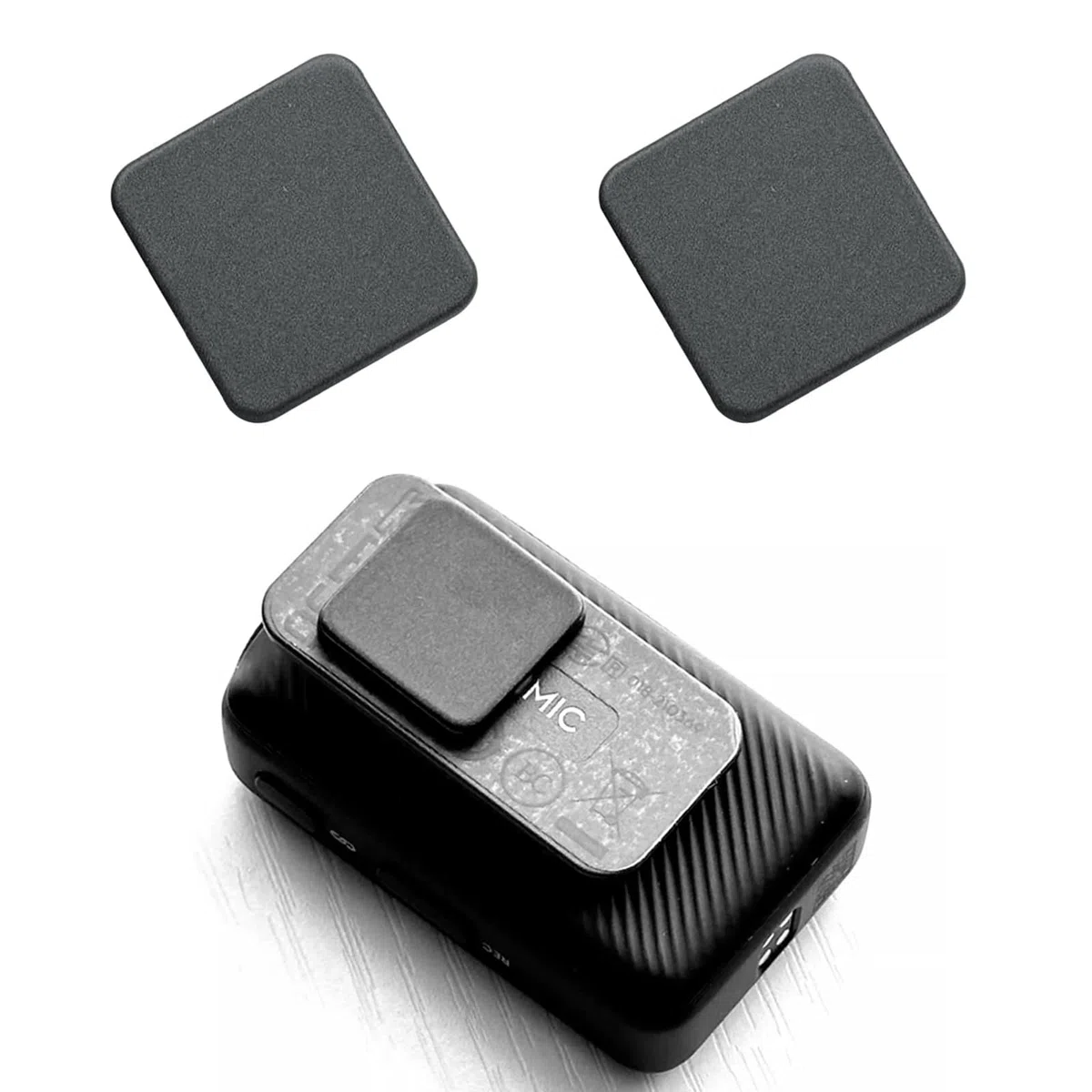 2 clip magnetiche originali per microfono DJI Mic, accessori di montaggio magnetici OEM per abbigliamento per DJI MIC 2/Mic Mini trasmettitore wireless, facile da attaccare, supporto magnetico comodo