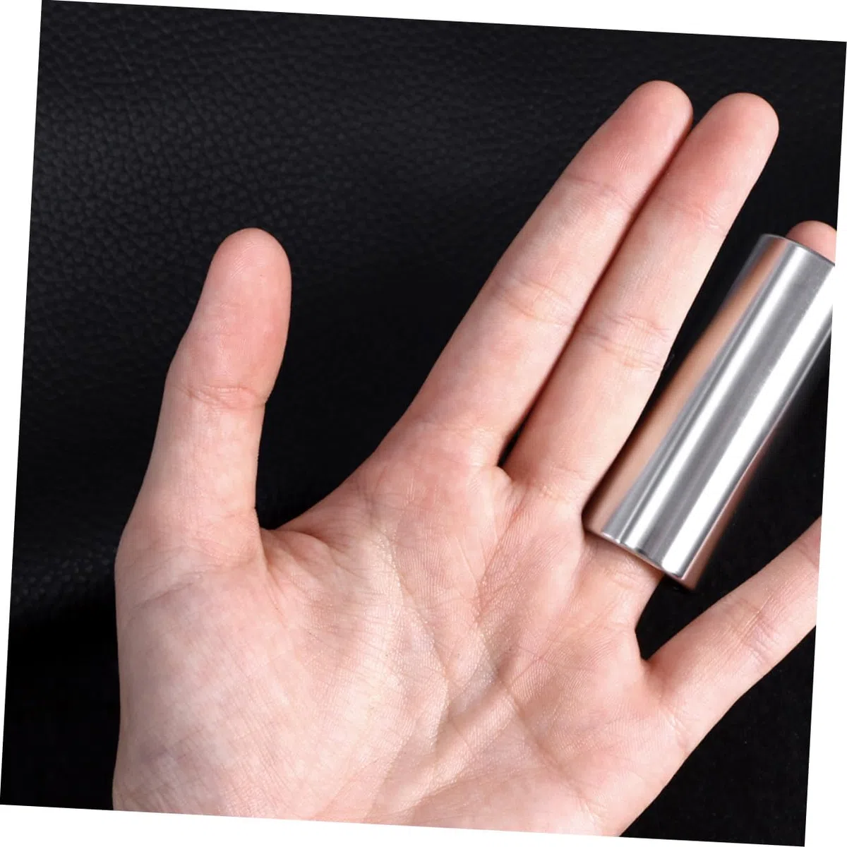 2pezzi Slide Per Chitarra Inossidabile Slide Bottleneck Per Chitarra Accessori Per Musicisti Professionisti e