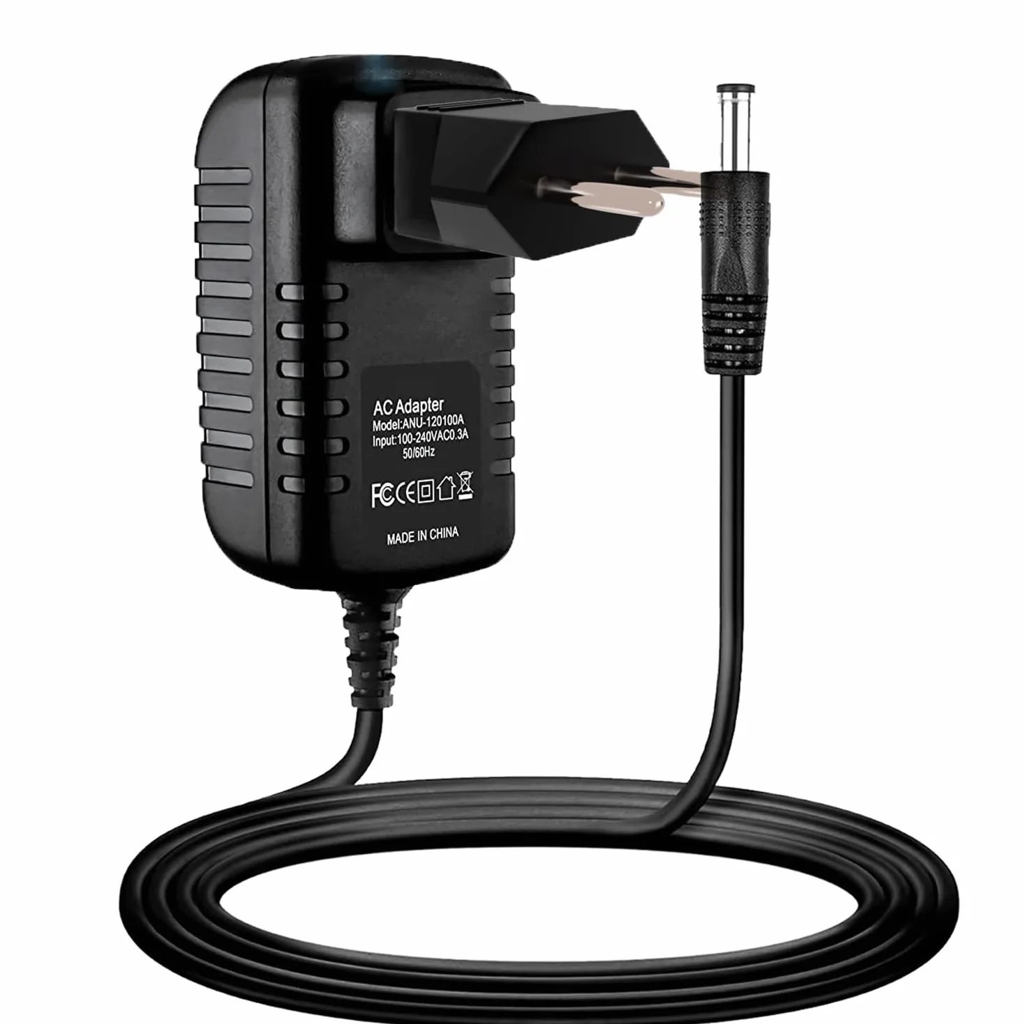 Guy-Tech Adattatore AC/DC da 9,5 V, compatibile con Casio ADE95100 ADE95100L AD-E95100 AD-E95100L AD-E95100LJ AD-E95100LJ AD-E95100LE ADE95100LE Electronic Keyboard Piano World Wide Use Power Supply