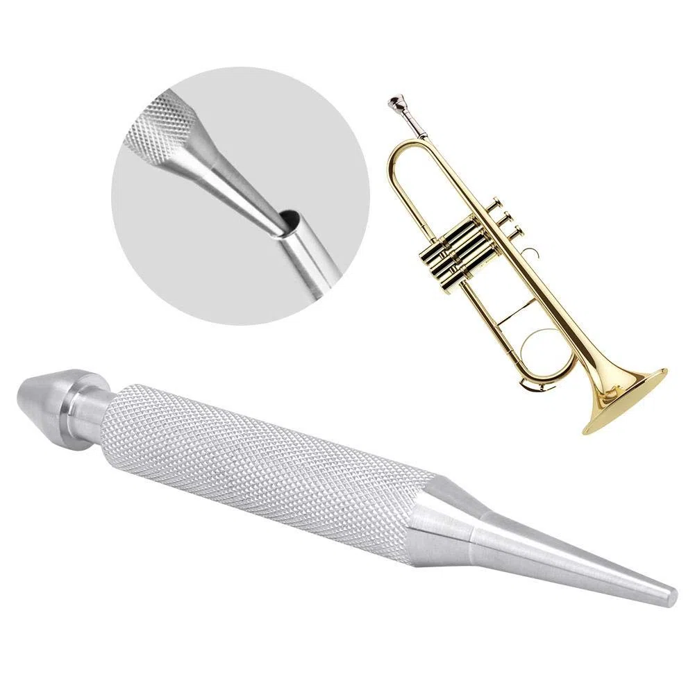 Tromba riparatore W9 Bocchino in metallo Strumento per la riparazione e la riparazione di strumenti musicali a tromba