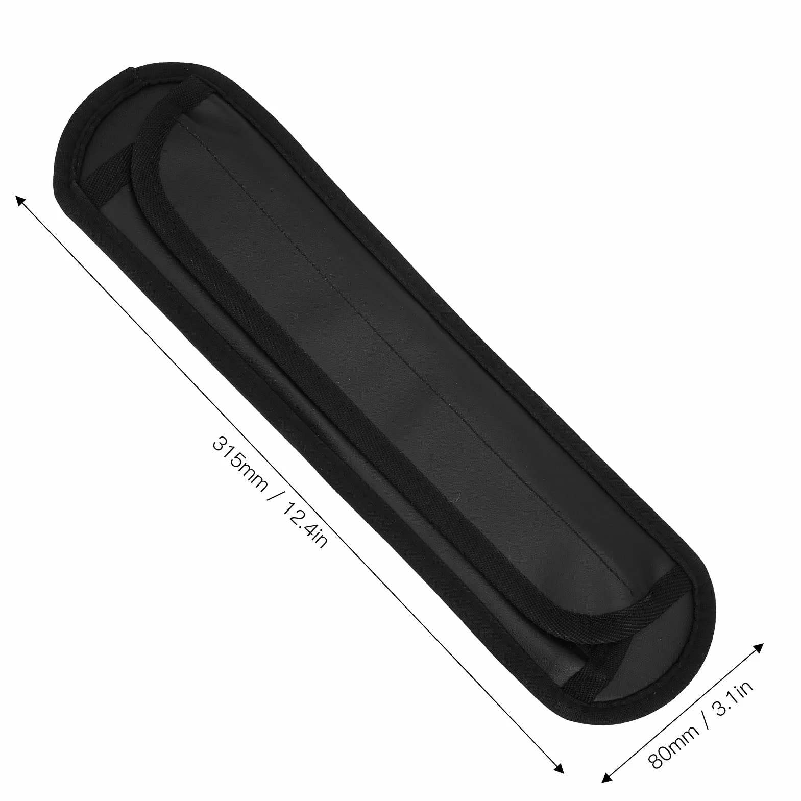 Cuscinetto per tracolla per chitarra, tessuto Oxford 600D con strato antiscivolo imbottito per chitarra