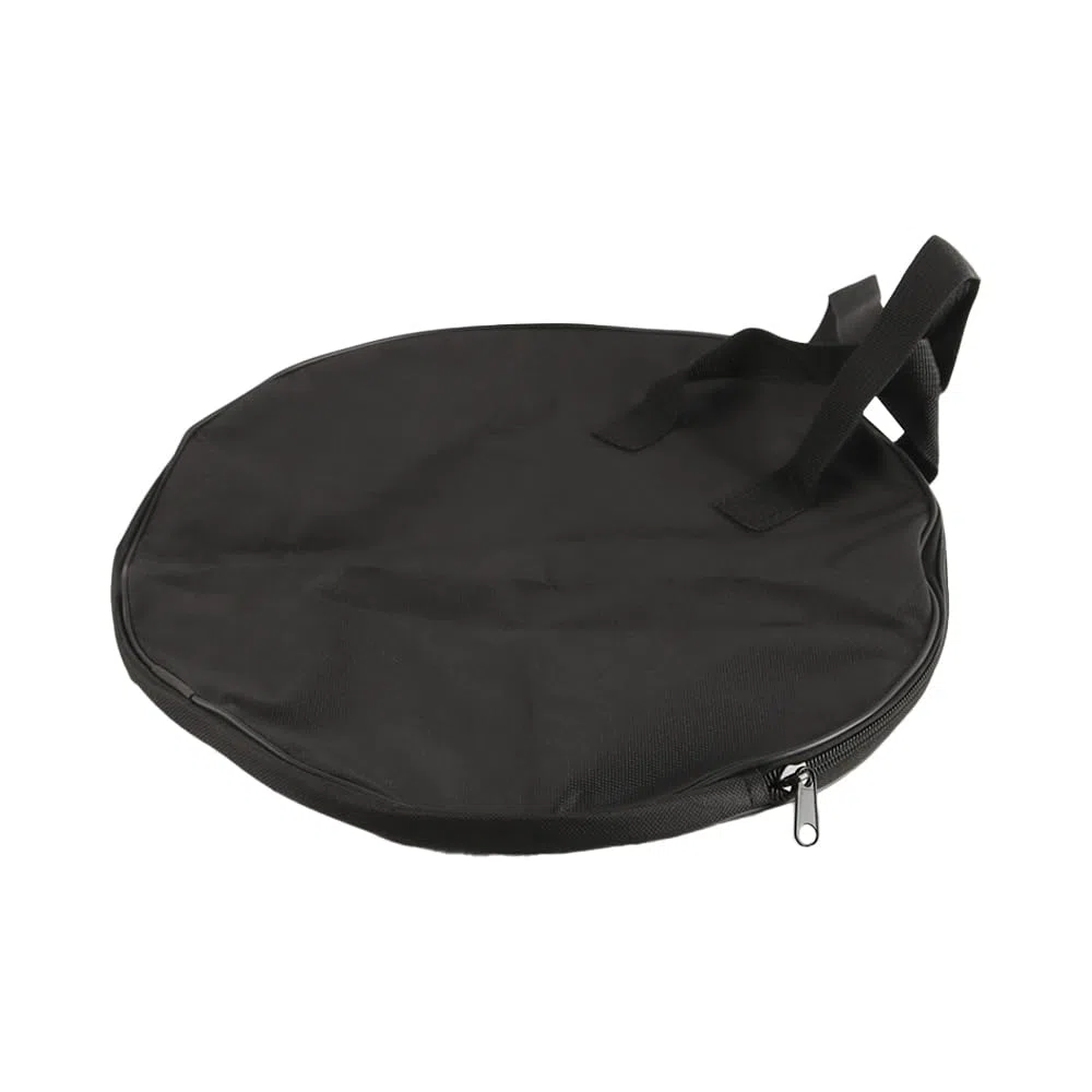 Borsa per Pad da Allenamento per Batteria da 12 Pollici con Maniglia Custodia per Trasporto Pad per Batteria in Tessuto Oxford Nero Accessorio per Batteria Resistente e Protettivo
