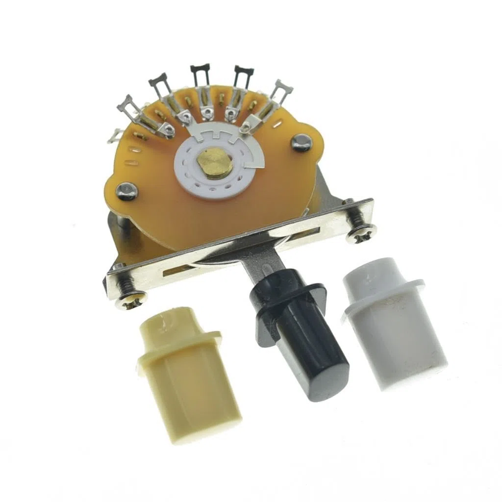 Dopro 4-way Chitarra Lama Interruttore Pickup Selettore Interruttore per ST/Tele/Chitarre Elettriche 3 Punte Top Hat