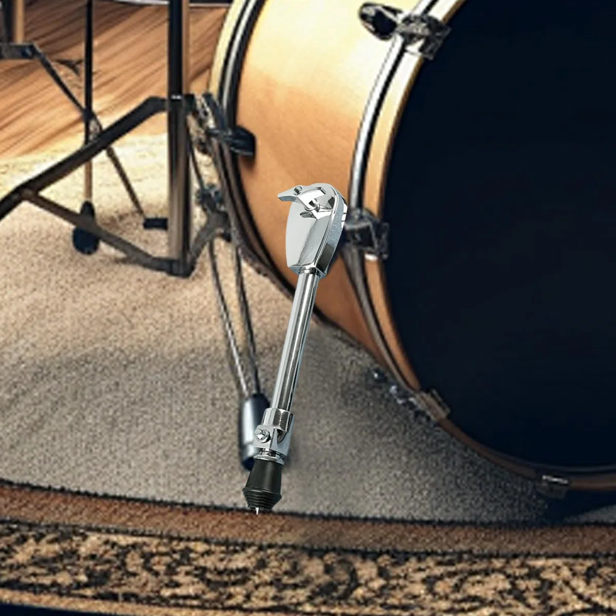 Piedi Per Grancassa, Percussioni Antiscivolo Piedini Batteria, Supporto Pedale Portatile Per Hardware Base Per Principianti Professionisti Appassionati Di Musica