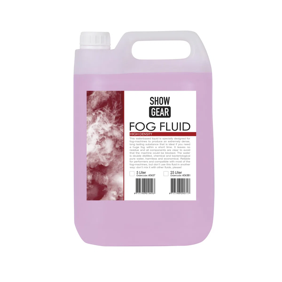 Showtec – Fog Fluid Liquido denso Rosa 60637