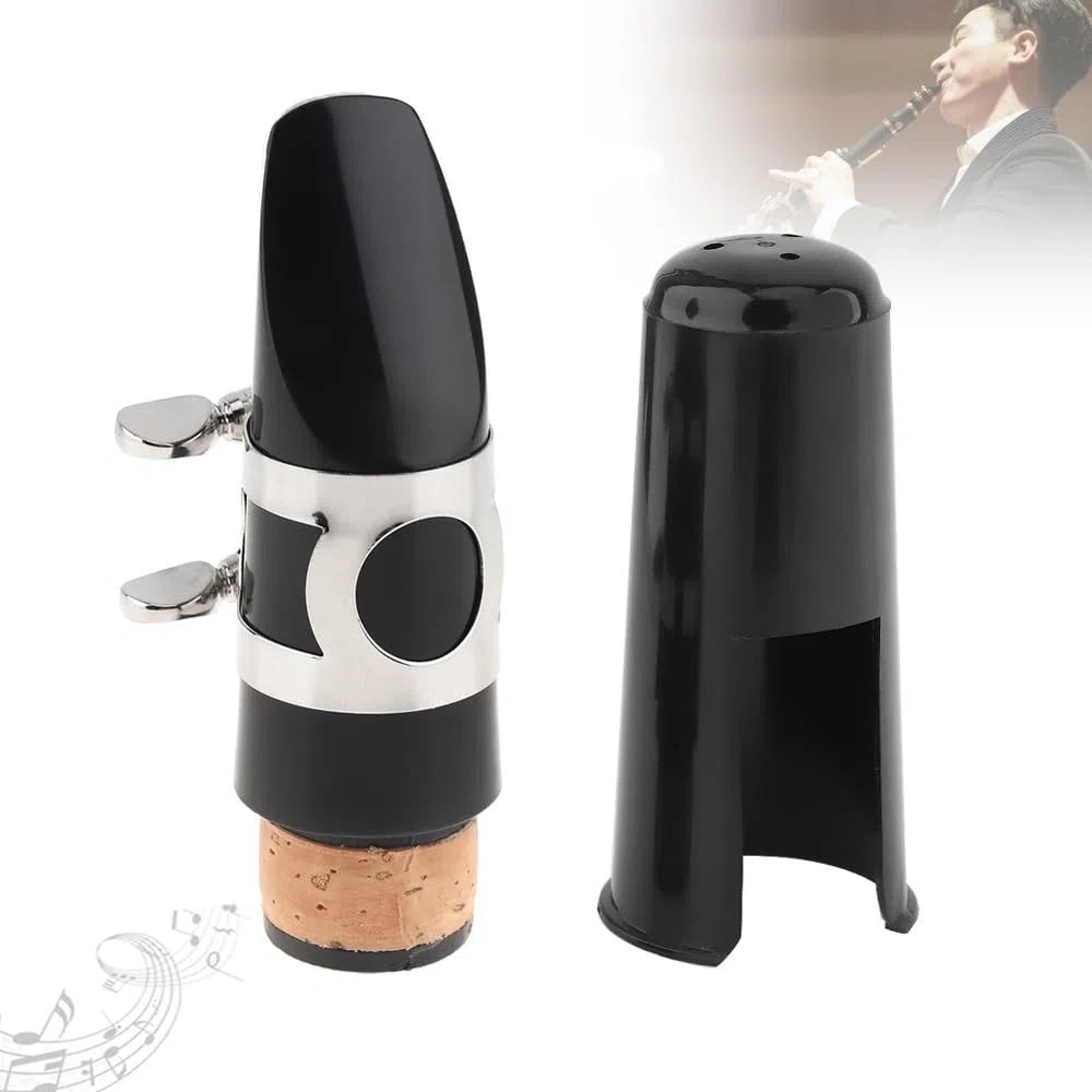 Bocchino per clarinetto in Sib con cappuccio legatura ance, kit tradizionale per clarinetto, bocchino professionale