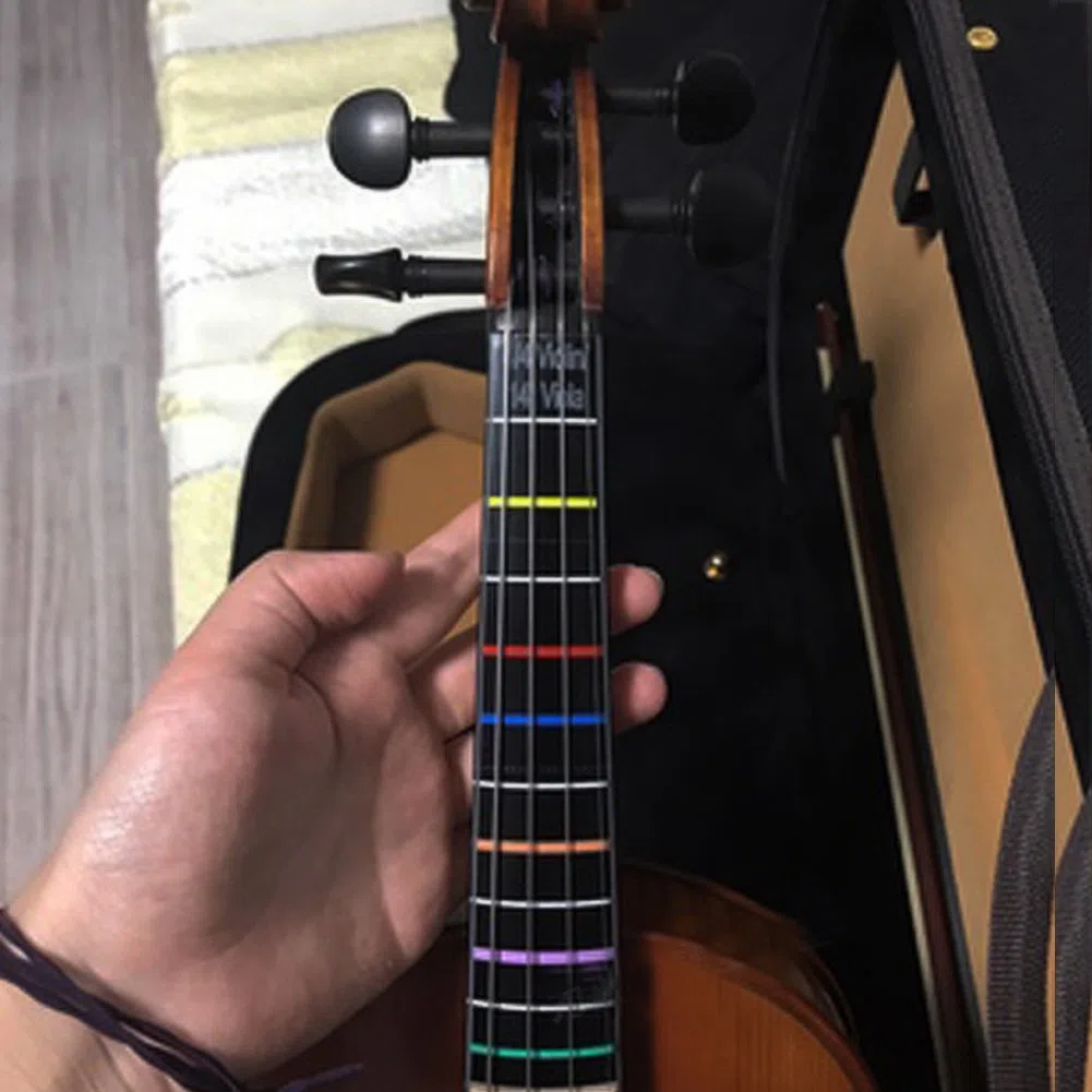 Dilwe Adesivo per Violoncello, Indicatore delle Dita, Posizione delle Dita, Accessori per Violoncello, Pratica per Principianti