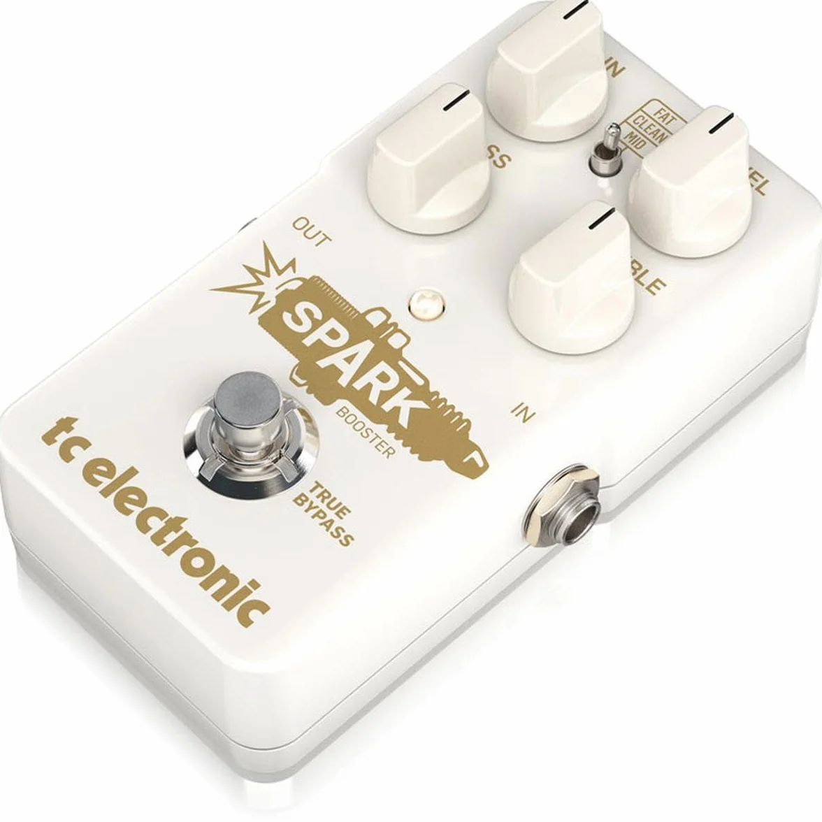 TC Electronic SPARK BOOSTER pedale booster con controllo del guadagno ed equalizzatore attivo