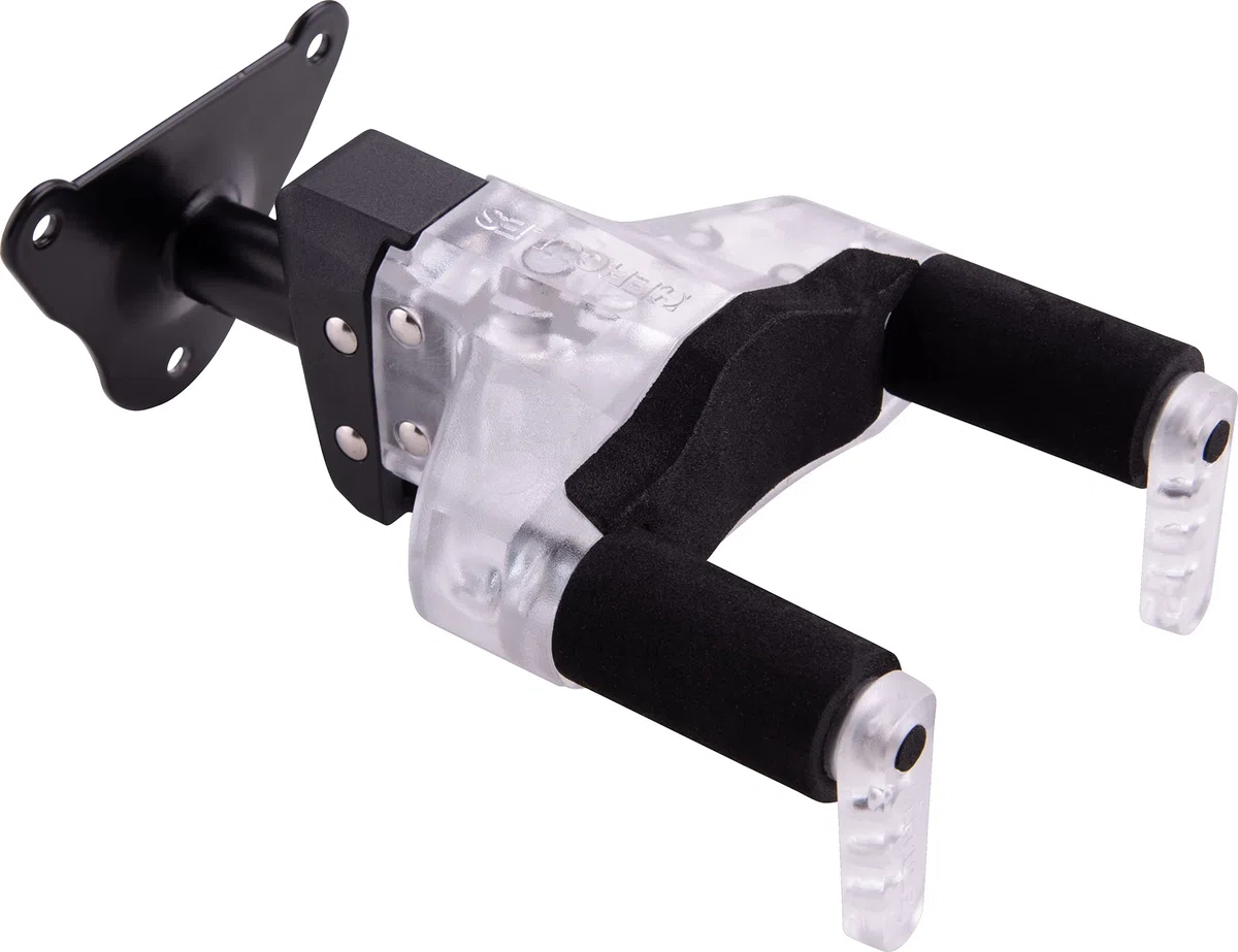 Hercules PLEXI AGS Plus - Supporto da parete corto, con base in metallo, edizione 20Y