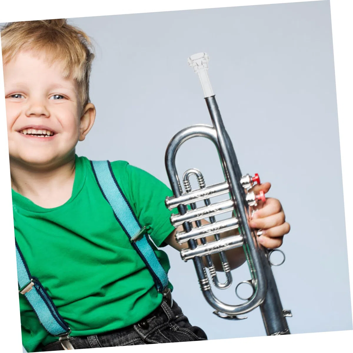 SUPVOX Bocchino Per Tromba in Abs Trasparente Accessorio Ergonomico Per Tromba Bocchino Sostitutivo Ideale Per Pratica Performance Stabile E Suono Chiaro Per Musicisti Principianti Ed Esperti