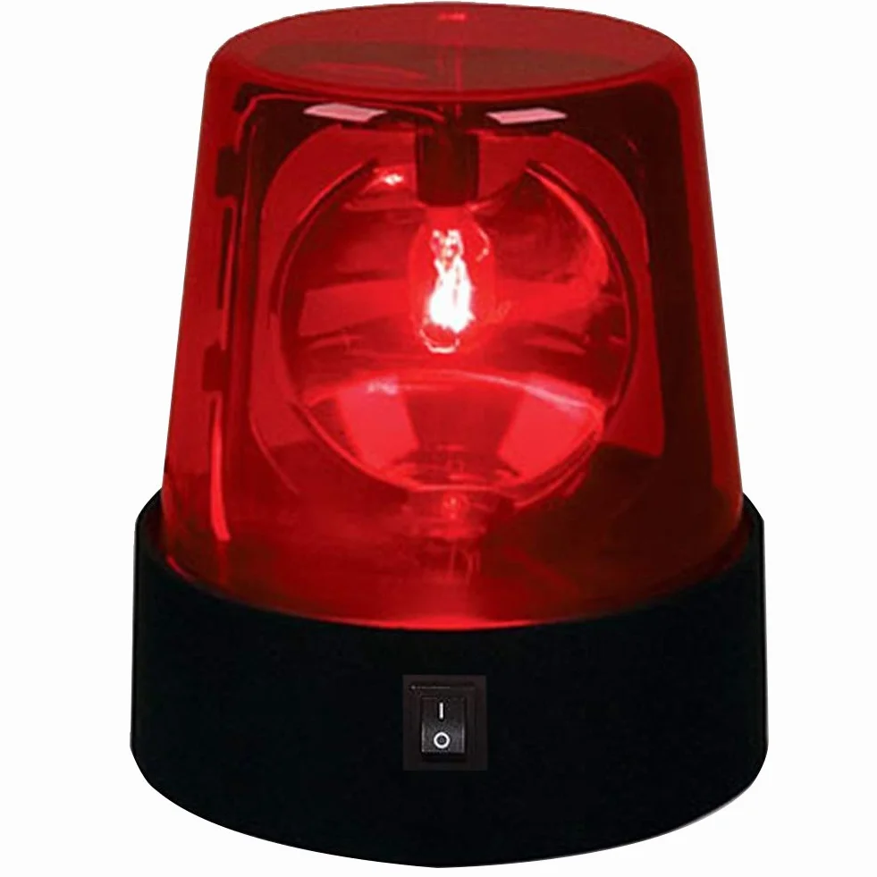 LED Strobe Light, Disco Party Lampada Rotante DJ Lampeggiante Stage Lights Polizia Auto Sirena Strobe Light con Interruttore di Controllo per DJ Show Bar