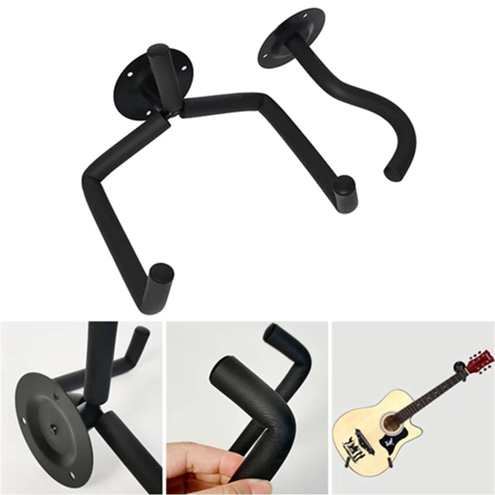 Espositore Per Chitarra, Porta Chitarra Da Muro Per Chitarra,Gancio Orizzontale Poggia Supporto Chitarra Espositore, Stand chitarre reggi in metallo per guitar, Orizzontale Poggia Supporto Chitarra