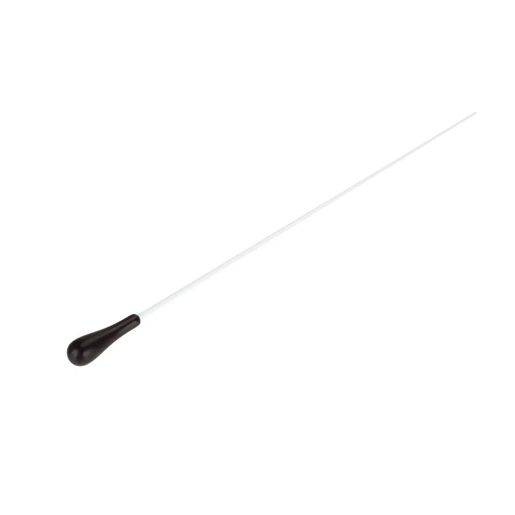 Bacchetta da direttore d’orchestra, con manico in ebano, 38 cm, per concerti, sinfonie, cori, bande musicali.